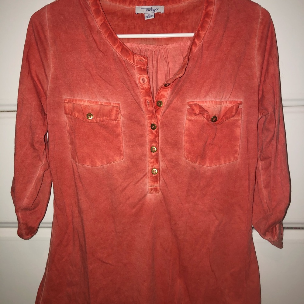 Orange Blouse
